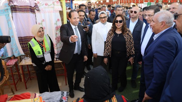 جولة وزيرة التنمية المحلية جولة وزيرة التنمية المحلية