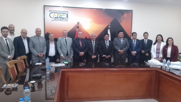 وفد ميانماري يزور مركز البحوث الزراعية وفد ميانماري يزور مركز البحوث الزراعية