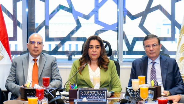 اجتماع وزاري مشترك بين وزراء الري والبيئة والتنمية المحلية  اجتماع وزاري مشترك بين وزراء الري والبيئة والتنمية المحلية