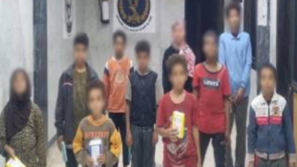 الشرطة تنقذ 18 طفلًا من عصابات التسول في الجيزة