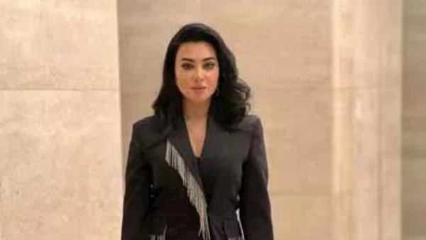 خلال حفل ألبوم مي فاروق..