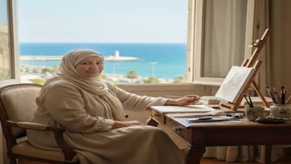 عبلة كامل تثير الجدل بصورة بتقنية الذكاء الاصطناعي