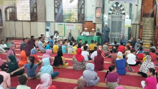 ندوة علمية للأطفال بأحد المساجد