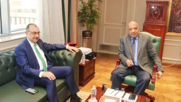وزيرا الكهرباء وقطاع الأعمال  وزيرا الكهرباء وقطاع الأعمال