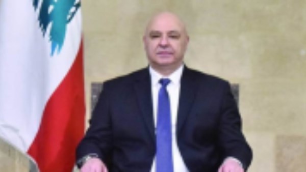 لبنان.. عون: نأمل في أن يشكل اتفاق غزة خطوة أولى نحو وقف دائم للنار