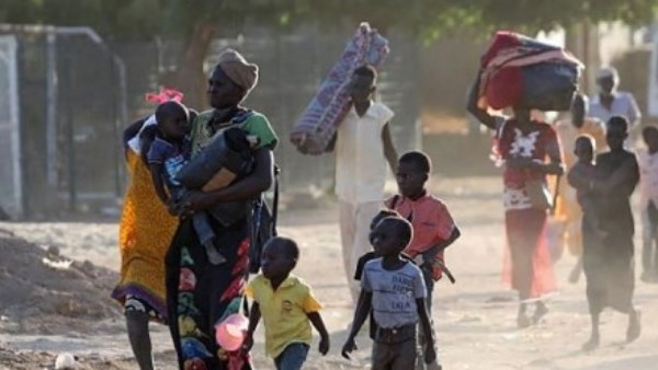 نزوح سودانيين 
