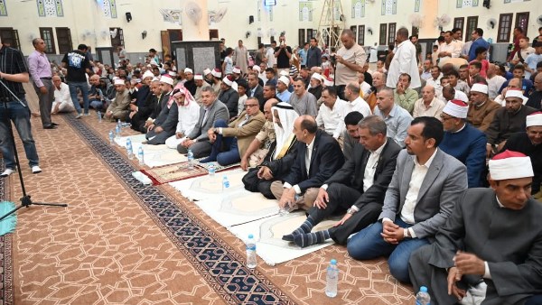 افتتاح المسجد. 