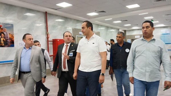 السبكي يتفقد مجمع الفيروز 