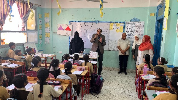 مدير المديرية في زيارة مدارس جنوب سيناء 
