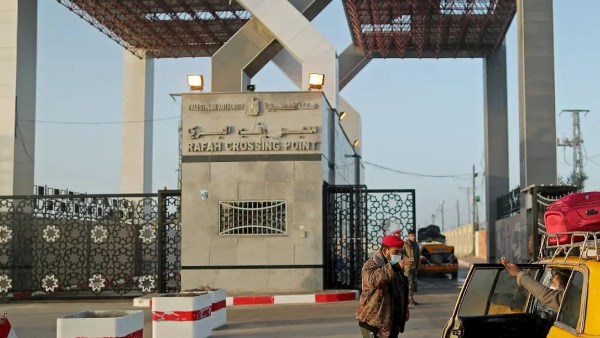 الجانب الفلسطيني من معبر رفح