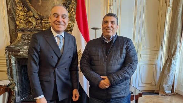 السفير المصري بفرنسا 
