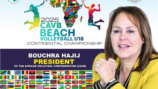 رئيس الاتحاد الإفريقي للكرة الطائرة رئيس الاتحاد الإفريقي للكرة الطائرة