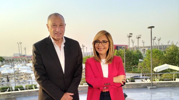 لميس الحديدي ومحمود الخطيب