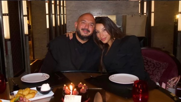 محمود العسيلي وزوجته