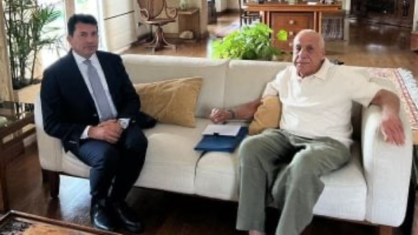 أشرف صبحي وحسين لبيب