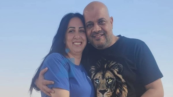 العروس الضحية وزوجها المتهم  العروس الضحية وزوجها المتهم
