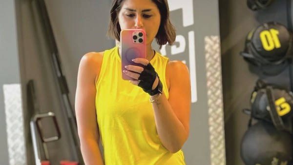 منة فضالي تستعرض رشاقتها من الجيم