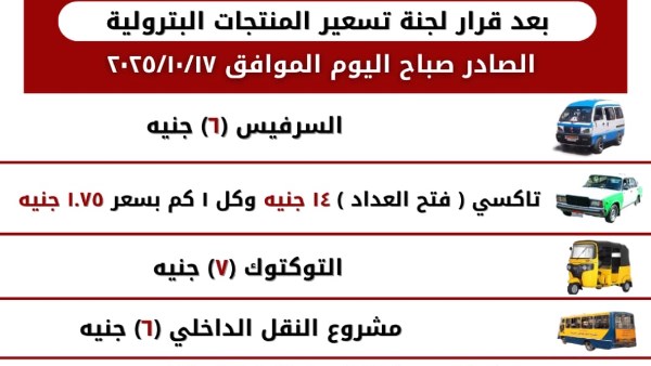 بعد رفع أسعار السولار.. تعرف على تعريفة الركوب الجديد بـالبحيرة| صور