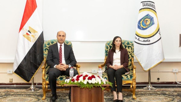 محافظ البحيرة و رئيس جامعة دمنهور
