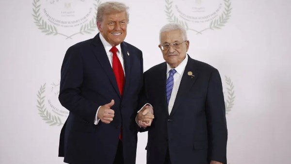 ترامب وعباس