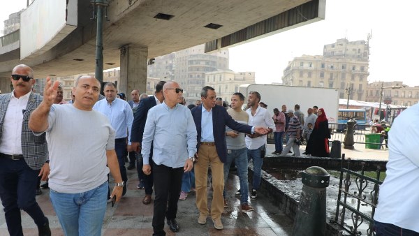 محافظ القاهرة يوجه بالمتابعة المستمرة لمنع عودة الإشغالات مرة أخرى لميدان رمسيس