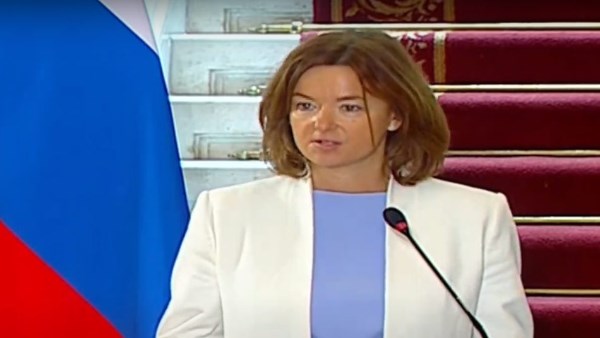 وزيرة خارجية سلوفينيا تانيا فايون
