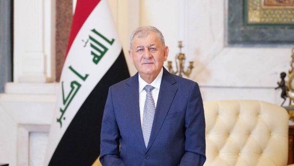 الرئيس العراقي يؤكد أهمية توحيد الجهود لضمان الأمن والاستقرار والتقدم في البلاد