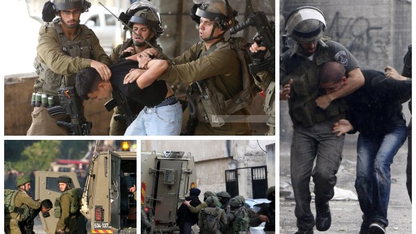 قوات الاحتلال تعتقل 38 فلسطينا من غزة و رفح و الضفة