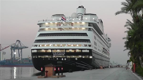 3 سفن سياحية تصل إلى ميناء الإسكندرية خلال أسبوع عليها 8 آلاف راكب