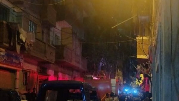 مصـرع فتاة وإصابة والدتها وجدتها في إنهيار عقار قديم بالإسكندرية