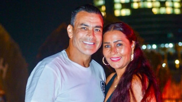 عصام الحضري وزوجته  عصام الحضري وزوجته