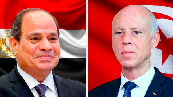 الرئيس السيسي ونظيره التونسي