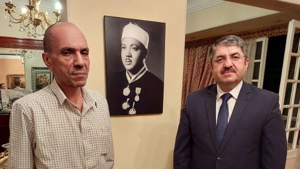 رئيس الجالية الأذربيجانية ونجل الشيخ عبد الباسط عبد الصمد رئيس الجالية الأذربيجانية ونجل الشيخ عبد الباسط عبد الصمد