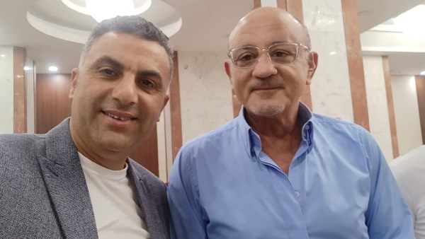 بلال الملاح والمخرج شريف عرفة  بلال الملاح والمخرج شريف عرفة