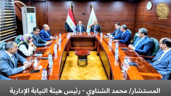 رئيس هيئة النيابة الإدارية يشهد تدشين «منصة التدريب الرقمية»