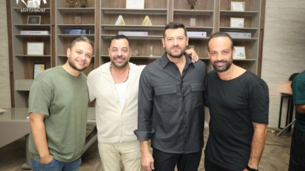 المخرج طارق العريان و الفنان عمرو يوسف 