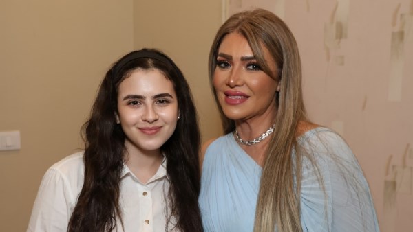 الفنانة لقاء سويدان مع أوركيد سامي 
