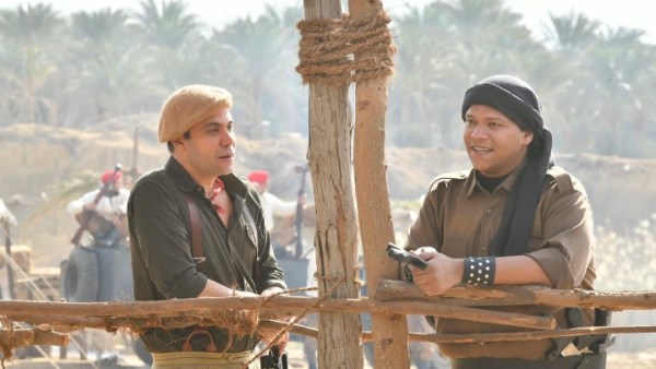 الصور الأولي ل محمد امام من داخل لوكيشن "شمس الزناتي ٢" وسط حضور ابطاله وصناعه