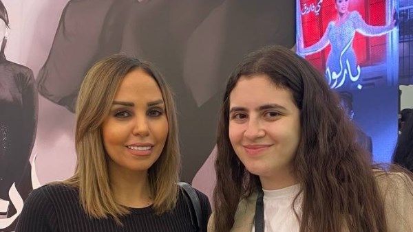 الفنانة سوما مع أوركيد سامي 
