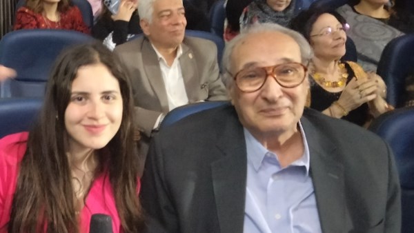 مدير التصوير سعيد الشيمي مع أوركيد سامي  مدير التصوير سعيد الشيمي مع أوركيد سامي