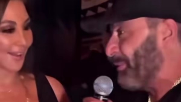 النجم أحمد السقا و النجمة إليسا  النجم أحمد السقا و النجمة إليسا