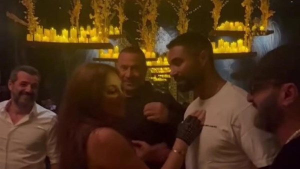 النجم كريم فهمي و النجمة  اليسا  النجم كريم فهمي و النجمة  اليسا