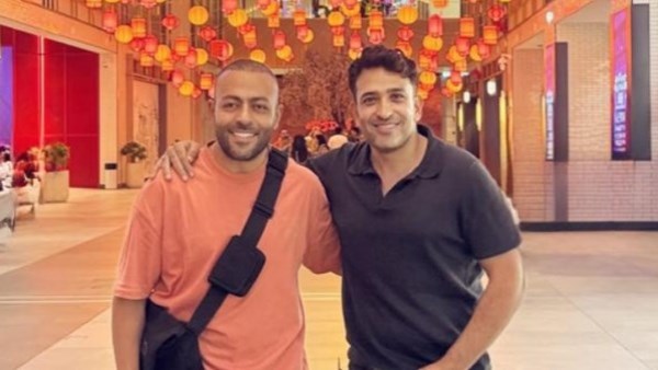 الشاعر تامر حسين و النجم تامر عاشور 