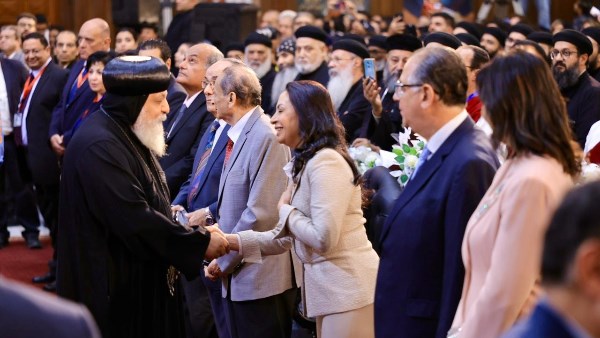 بحضور قداسة البابا تواضروس| وزيرة التضامن تشهد الاحتفال بالعيد المئوي لتدشين كنيسة السيدة العذراء مريم بالزيتون 