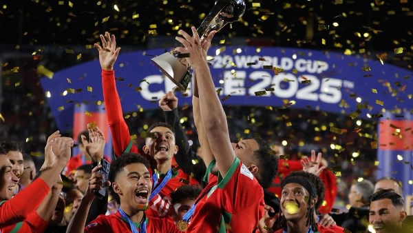 منتخب المغرب بعد لقب كأس العالم