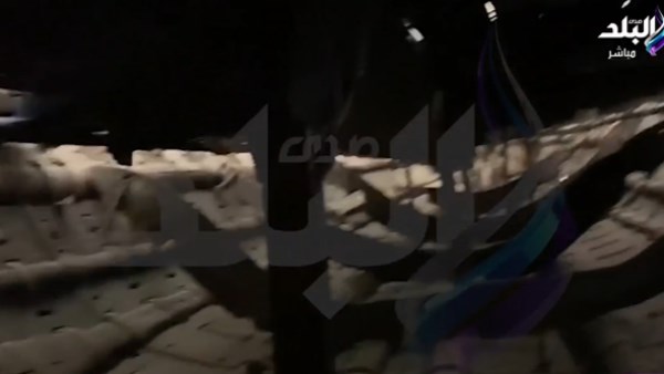 صورة من داخل مركب خوفو 