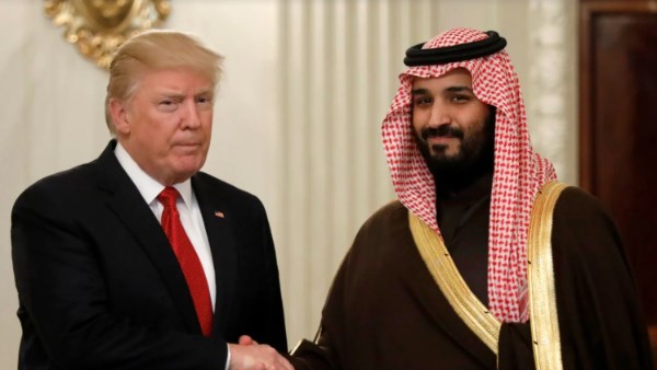 ولي العهد السعودي و الرئيس الأمريكي