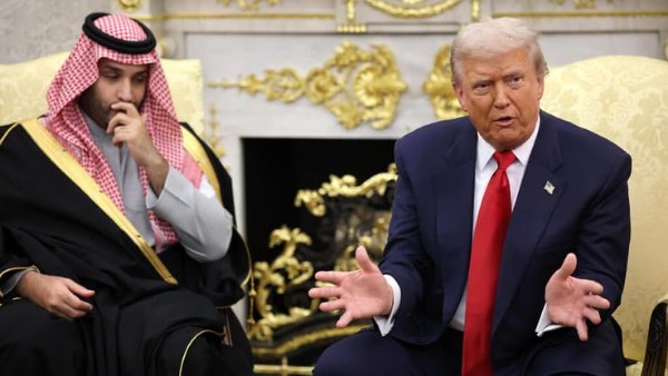 ترامب و ولي العهد السعودي 