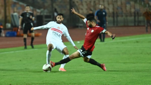 مباراة الزمالك وطلائع الجيش 