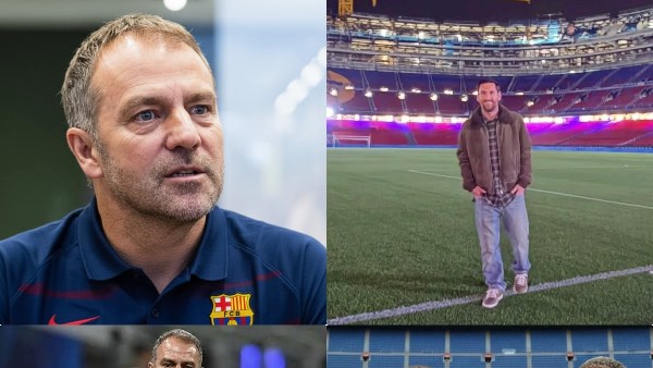 ميسي وهانز فليك